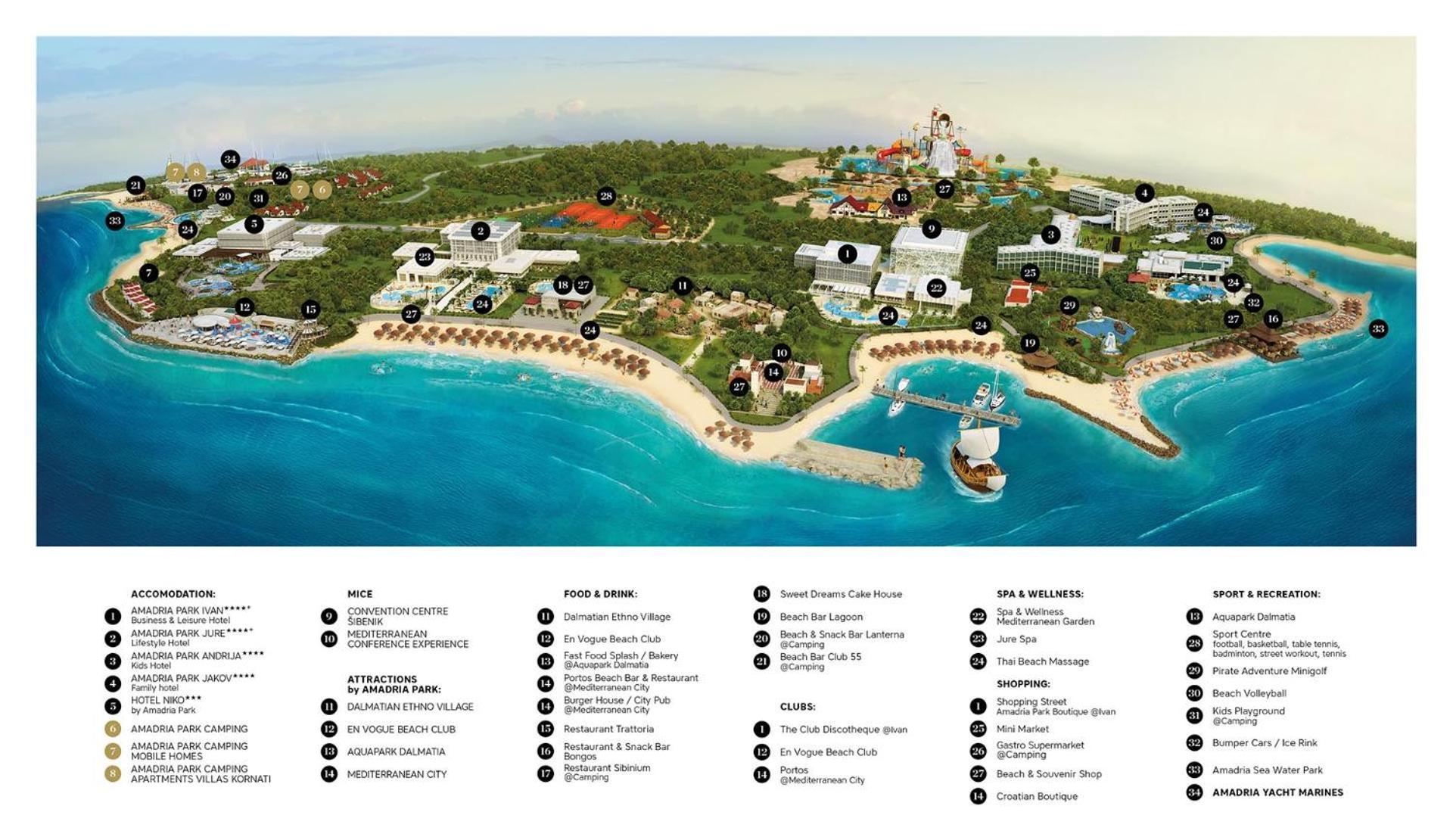 Amadria Park Apartments Σίμπενικ Εξωτερικό φωτογραφία